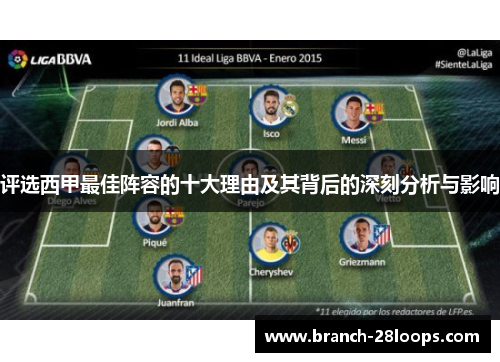 评选西甲最佳阵容的十大理由及其背后的深刻分析与影响