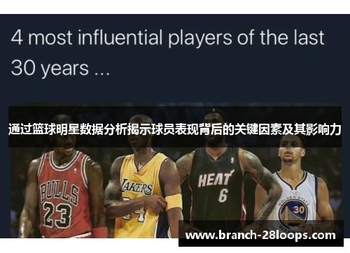 通过篮球明星数据分析揭示球员表现背后的关键因素及其影响力